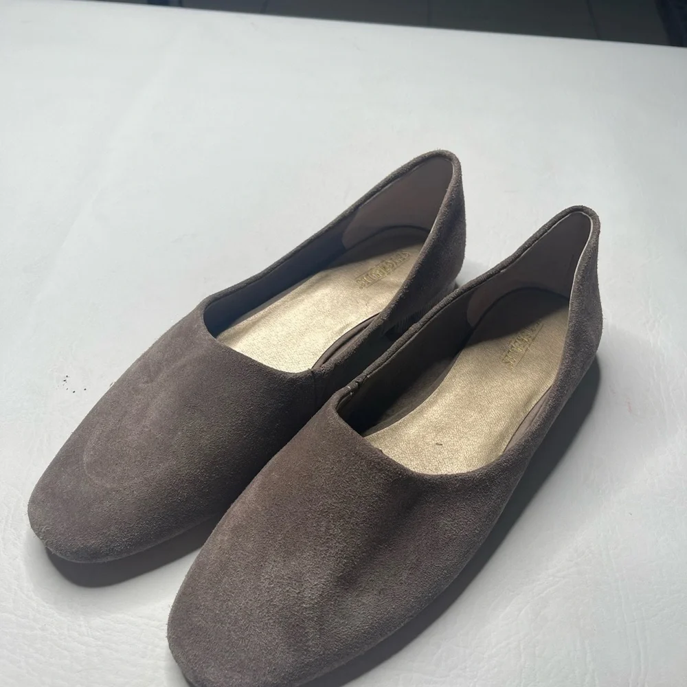 Seychelles womens flats shoes size 10 leather upper tan color